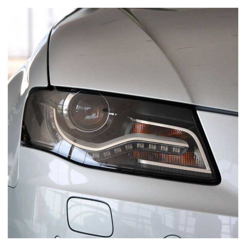 Front Scheinwerfer Shell Für A4 A4L B8 2009 2010 2011 2012 Auto Frontscheinwerfer Objektivabdeckung Auto Shell Scheinwerfer Lampenschirm Transparente Objektivabdeckung Scheinwerfer Glasabdeckung(Right von PTLYE