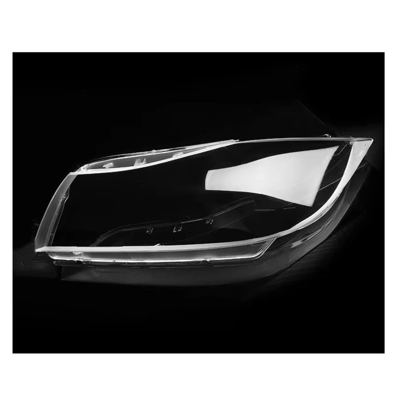 Für 3er E90 E91 2006–2012 Xenon-Scheinwerfer-Scheinwerfer-Objektivabdeckungen, Klare Auto-Lampenschale, Transparenter Lampenschirm Scheinwerferglas Streuscheibe Gehäuse(Right) von PTLYE
