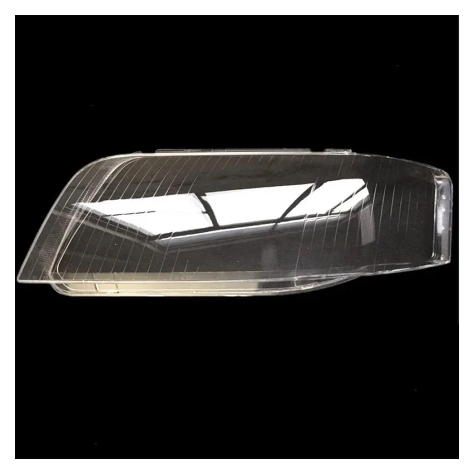 Für A6 Für C5 2003-2005 Front Scheinwerfer Objektiv Scheinwerfer Abdeckung Objektiv Schutz Transparente Kunststoff Abdeckung Lampenschirm Scheinwerferglas Streuscheibe Gehäuse(1x Left) von PTLYE
