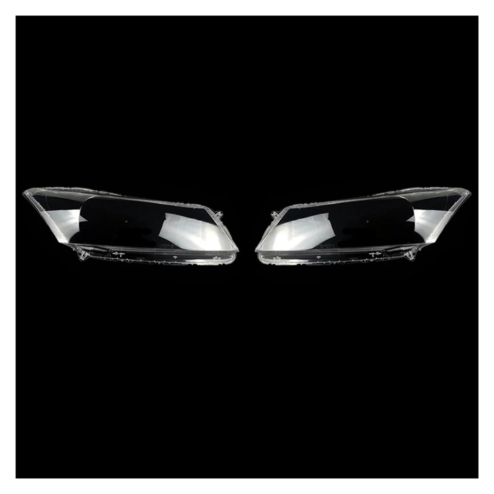 Für Accord 2008-2013 Auto Scheinwerfer Glas Abdeckung Klar Automobil Links Rechts Scheinwerfer Kopf Licht Objektiv Abdeckungen Styling Scheinwerferglas Streuscheibe Gehäuse(A Piar) von PTLYE