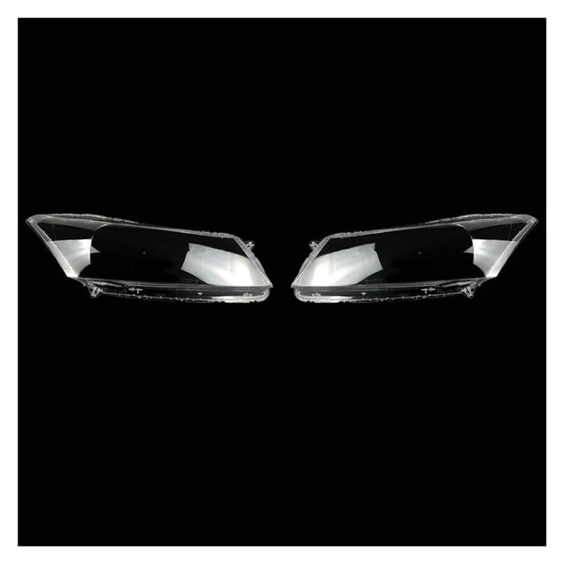 Für Accord 2008-2013 Auto Scheinwerfer Glas Abdeckung Klar Automobil Links Rechts Scheinwerfer Kopf Licht Objektiv Abdeckungen Styling Scheinwerferglas Streuscheibe Gehäuse(A Piar) von PTLYE