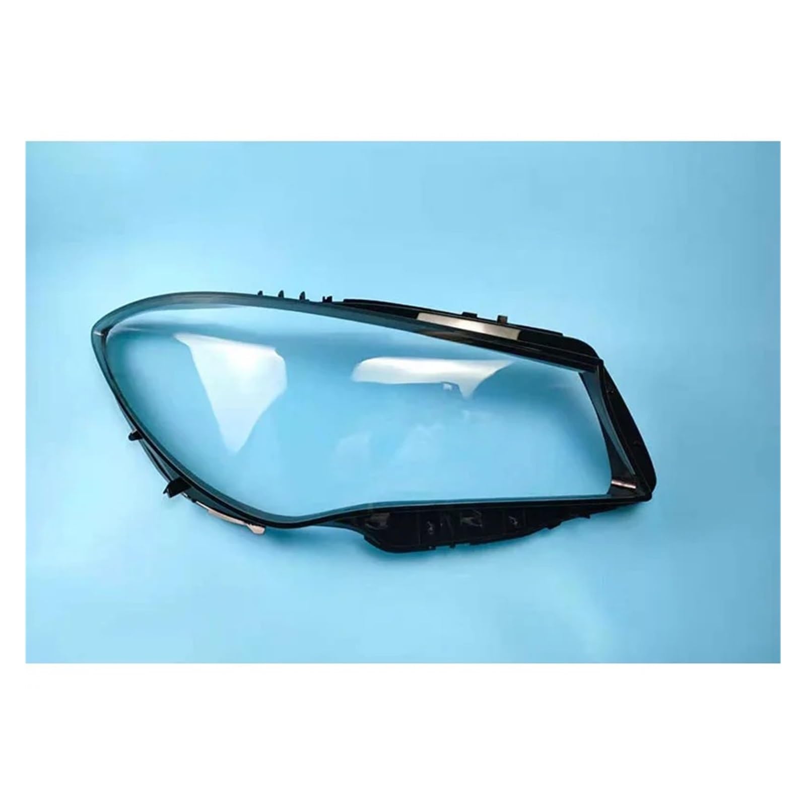 Für Benz Für CLA W117 2016 2017 2018 2019 Front Scheinwerfer Abdeckung Lampenschirm Shell Scheinwerfer Schatten Kopf Lampe Abdeckung Objektiv Glas Scheinwerferglas Streuscheibe Gehäuse(Left) von PTLYE