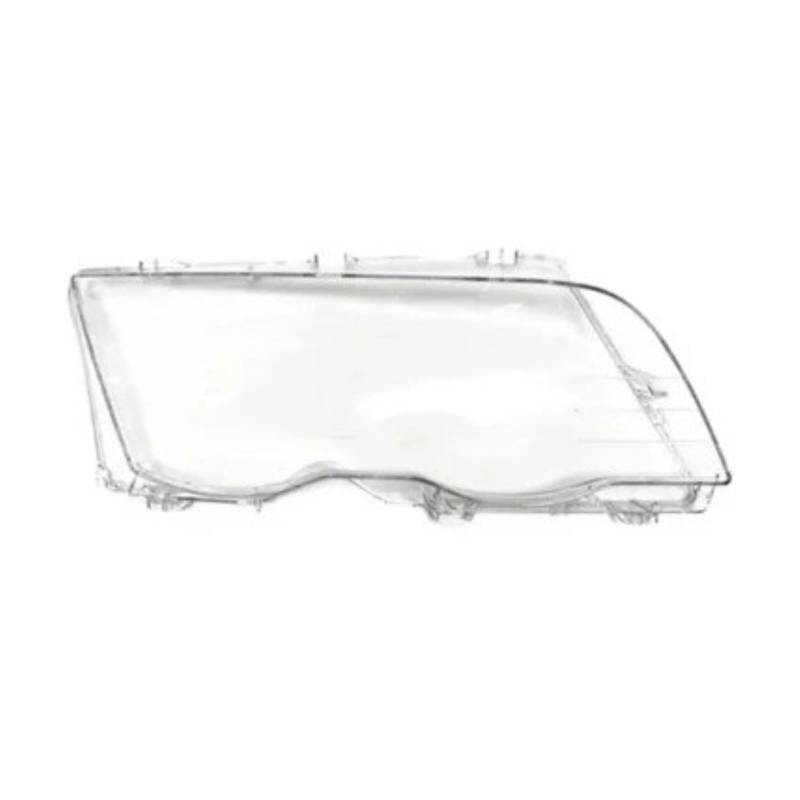 Für E46 4 Tür 3 Serie 1998-2001 63136902766 63126902754 Auto Gehäuse Front Scheinwerfer Objektiv Shell Abdeckung Glas Lampcover Scheinwerferglas Streuscheibe Gehäuse(1pc Right Side) von PTLYE