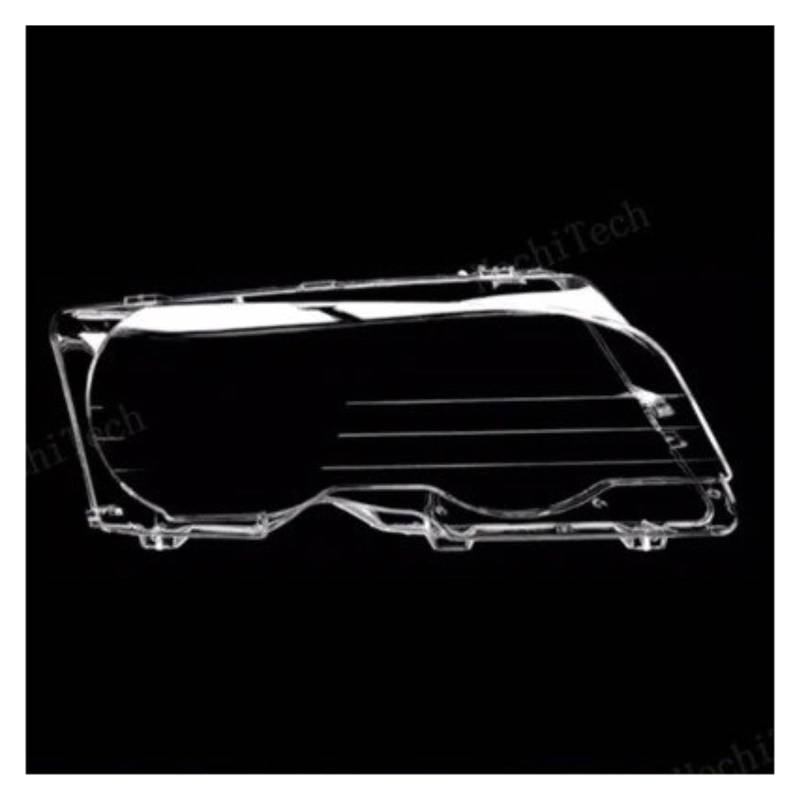Für E46 Coupe Für Cabrio 1999-2003 Vor-Facelift Für M3 2000-2006 Auto Transparentes Gehäuse Frontscheinwerfer Objektiv Shell Cover Glas Scheinwerferglas Streuscheibe Gehäuse(1pc Right Side) von PTLYE