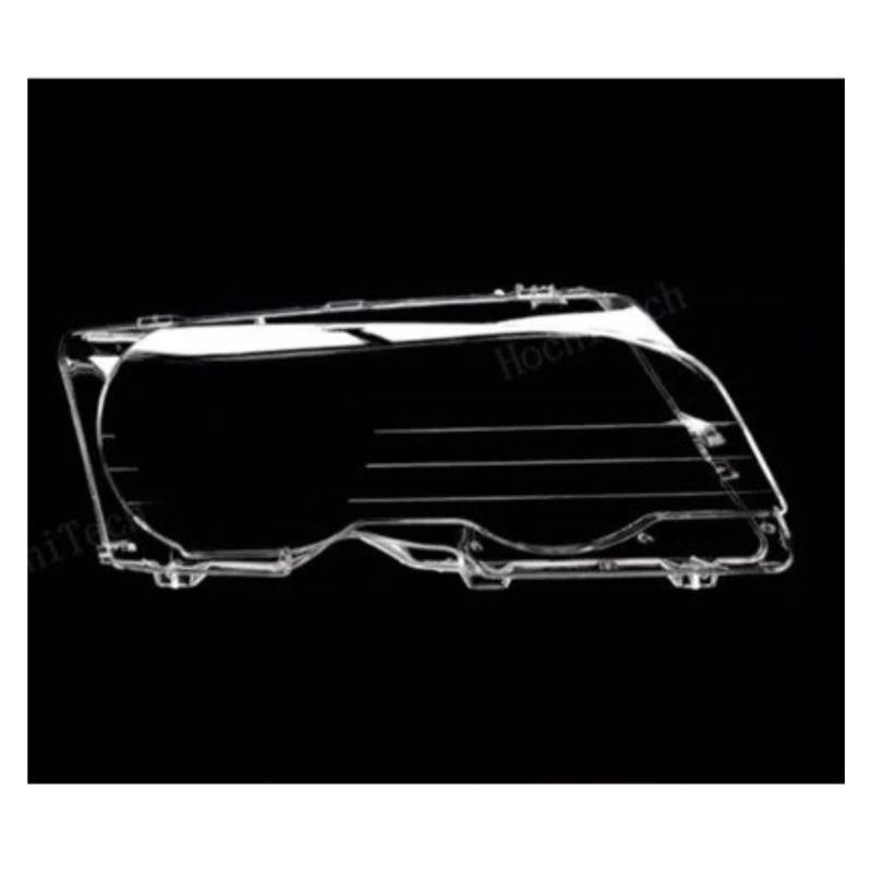 Für E46 Coupe Für Cabrio 1999-2003 Vor-Facelift Für M3 2000-2006 Transparente Scheinwerferlinse Scheinwerfergehäuse Abdeckungsschutz Scheinwerferglas Streuscheibe Gehäuse(1pc Right Side) von PTLYE