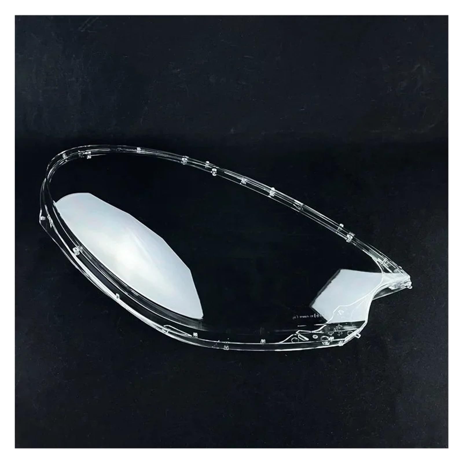 Für Macan 2014 2015 2016 2017 Scheinwerfer Abdeckung Auto Scheinwerfer Shell Lampe Schatten Objektiv Abdeckung Scheinwerferglas Streuscheibe Gehäuse(Left and Right) von PTLYE