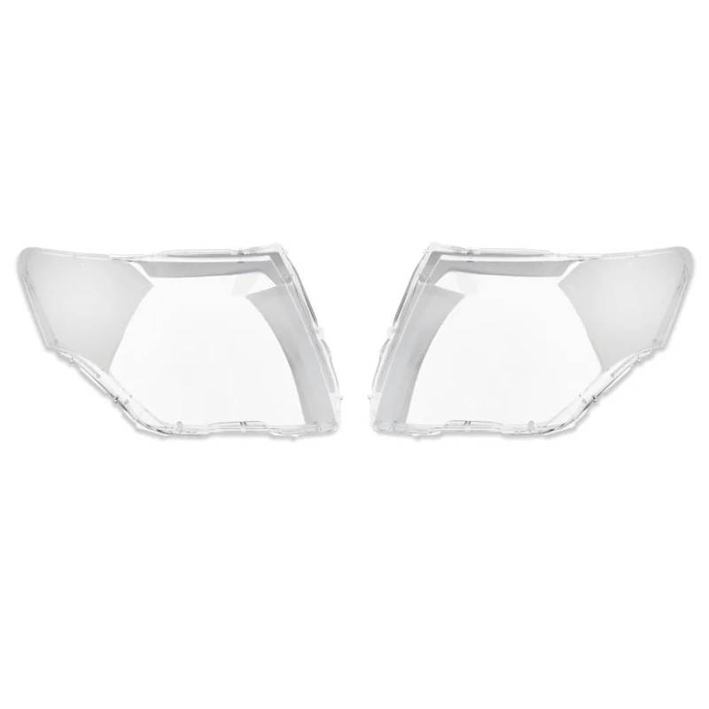 Für Mitsubishi Für Pajero V87 V93 2007-2018 Links/Rechts Auto Scheinwerfer Objektiv Abdeckung Transparent Lampenschirm Scheinwerfer Abdeckung Klar Shell Scheinwerferglas Streuscheibe Gehäuse(1 Pair) von PTLYE