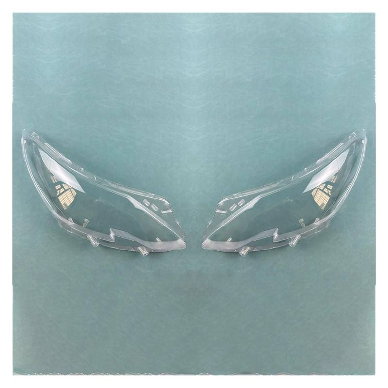 Für Peugeot 2008 2014~2018 Scheinwerferabdeckung, Transparente Linsen-Lampenschalen-Masken Scheinwerferglas Streuscheibe Gehäuse(A Piar) von PTLYE