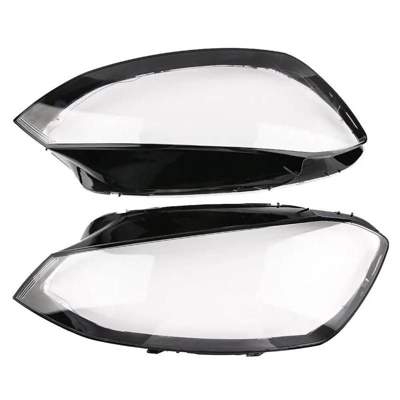 Für VW Für Golf 7 Für MK7 Für GTI 2014-2017 Frontscheinwerfer Objektivabdeckung 1 Paar Klare Autoscheinwerferabdeckung Shell Transparenter Lampenschirm Scheinwerferglas Streuscheibe Gehäuse von PTLYE
