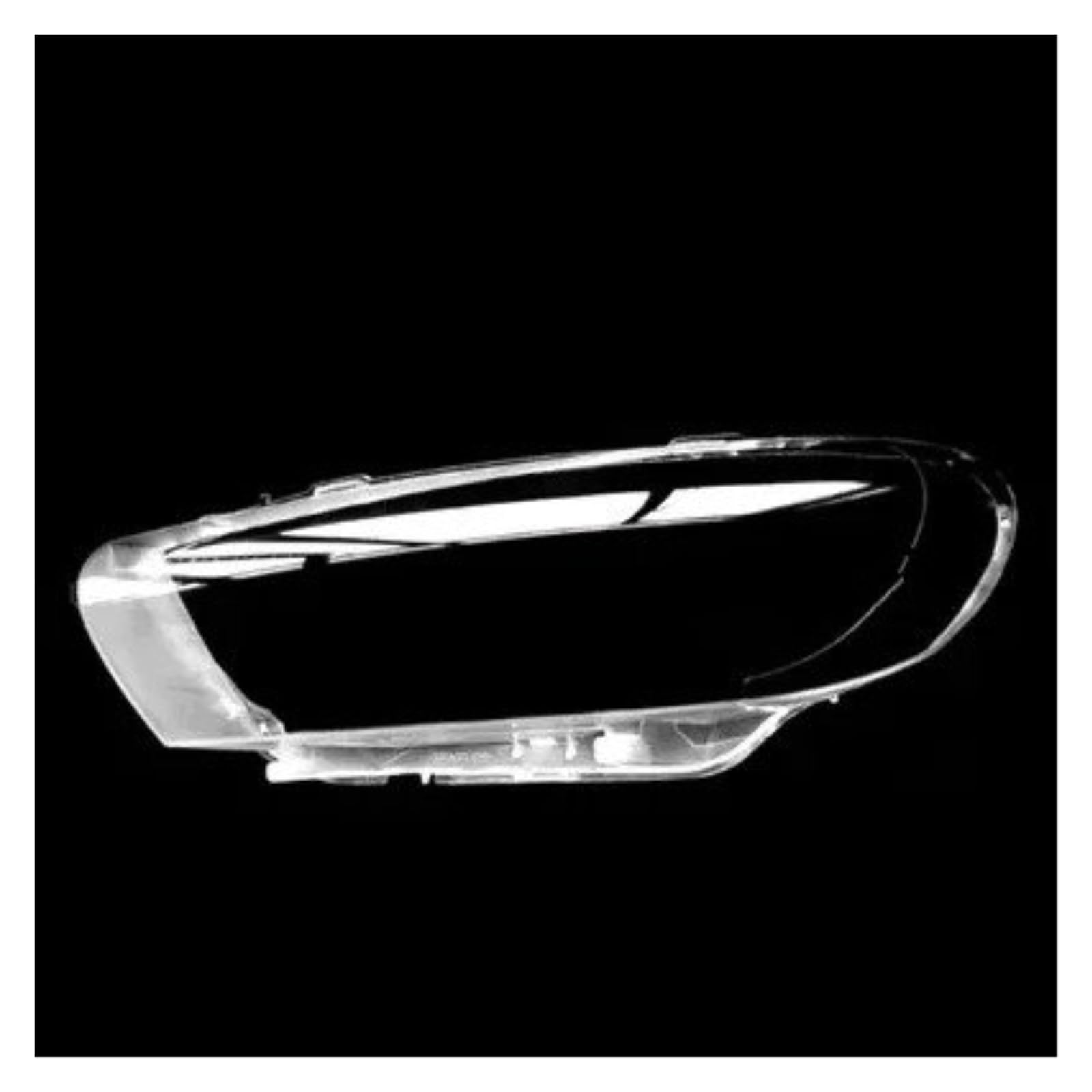 Für VW Für Scirocco Pre-Facelift 08-14 Kopf Lichter Abdeckung Transparente Gehäuse Front Scheinwerfer Objektiv Shell Glas Lampenabdeckung Scheinwerferglas Streuscheibe Gehäuse(1pc Left Side) von PTLYE