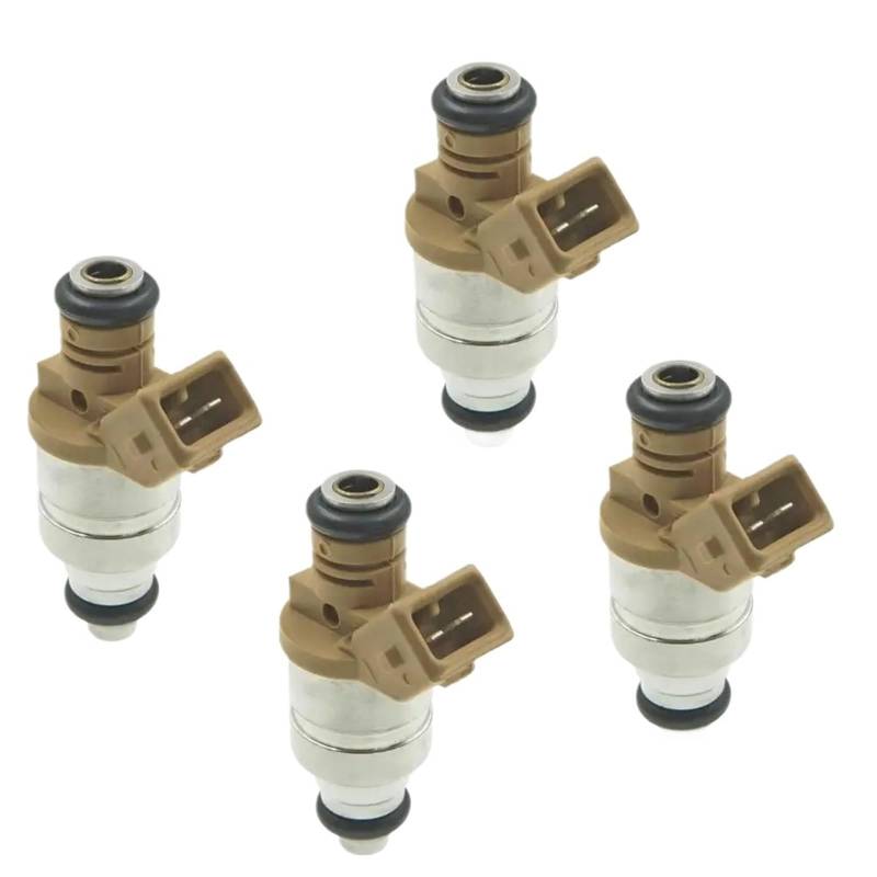 Injektor Düse Für Daewoo Für Chevrolet Für Matiz Für Spark 0.8i 1.0i 98-10 ADG02801 96351840 96518620 96620255 3 4PCS Kraftstoff Injektor Düse Fuel Injector(4PCS) von PTLYE
