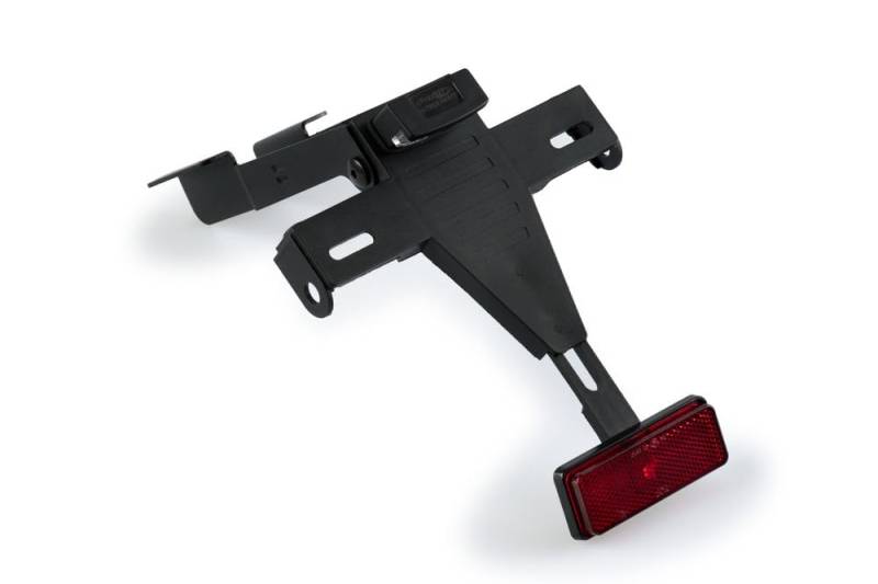 PUIG 3884N Kennzeichenhalter Halter Schwarz von PUIG