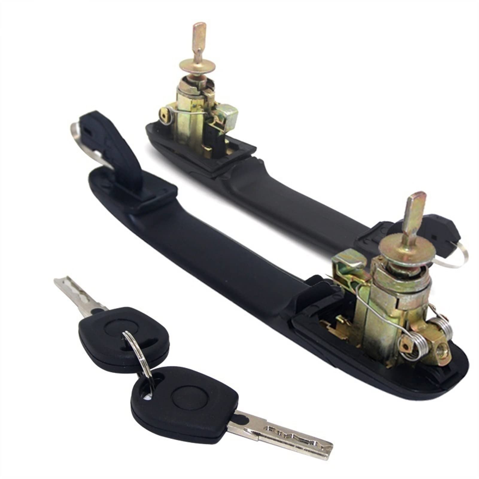 PULJIM 2 STÜCKE Vorderseite Links rechts Türgriff mit Verriegelungsfass 33mm Pin Länge Fit for Ford Galaxy 1995-2006 6K0837205 6K0837206 Auto-Schließzylinder mit Schlüssel PULJIM 2 STÜCKE Vorderseite Links rechts Türgriff mit Verriegelungsfass 33mm Pin Länge Fit for Ford Galaxy 1995-2006 6K0837205 6K0837206 Auto-Schließzylinder mit Schlüssel von PULJIM