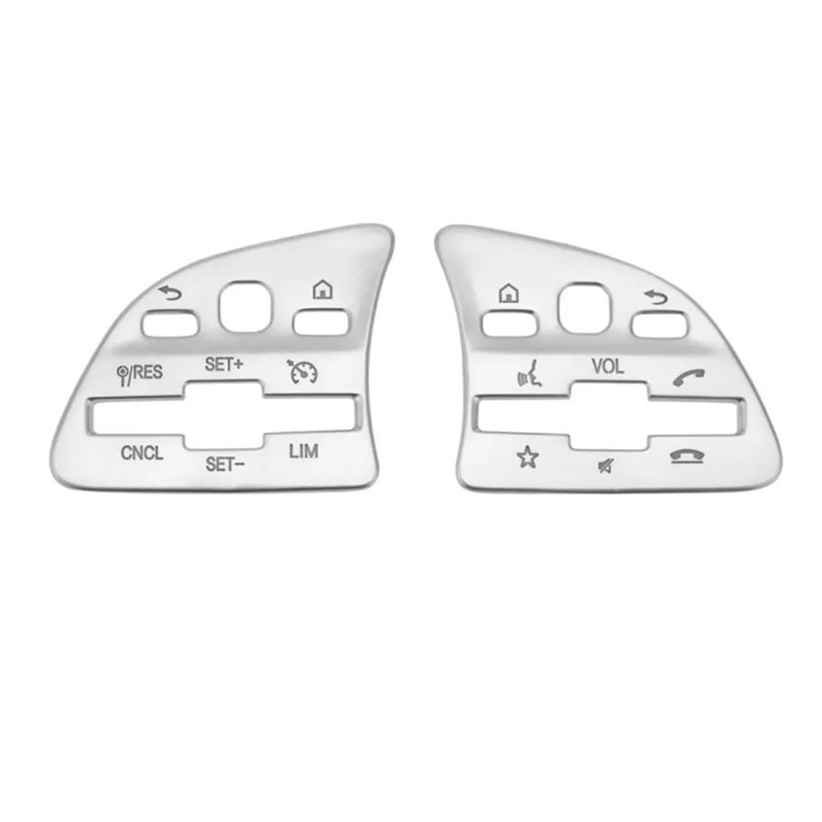 Lenkradschutz Für Mercedes Für Benz A B Klasse GLA GLB CLA W177 W247 H247 X247 C118 2020+ Auto Lenkradknopfabdeckung Aufkleber Silber Autozubehör Lenkradschutz Für Mercedes Für Benz A B Klasse GLA GLB CLA W177 W247 H247 X247 C118 2020+ Auto Lenkradknopfabdeckung Aufkleber Silber Autozubehör von PUMMJCOW