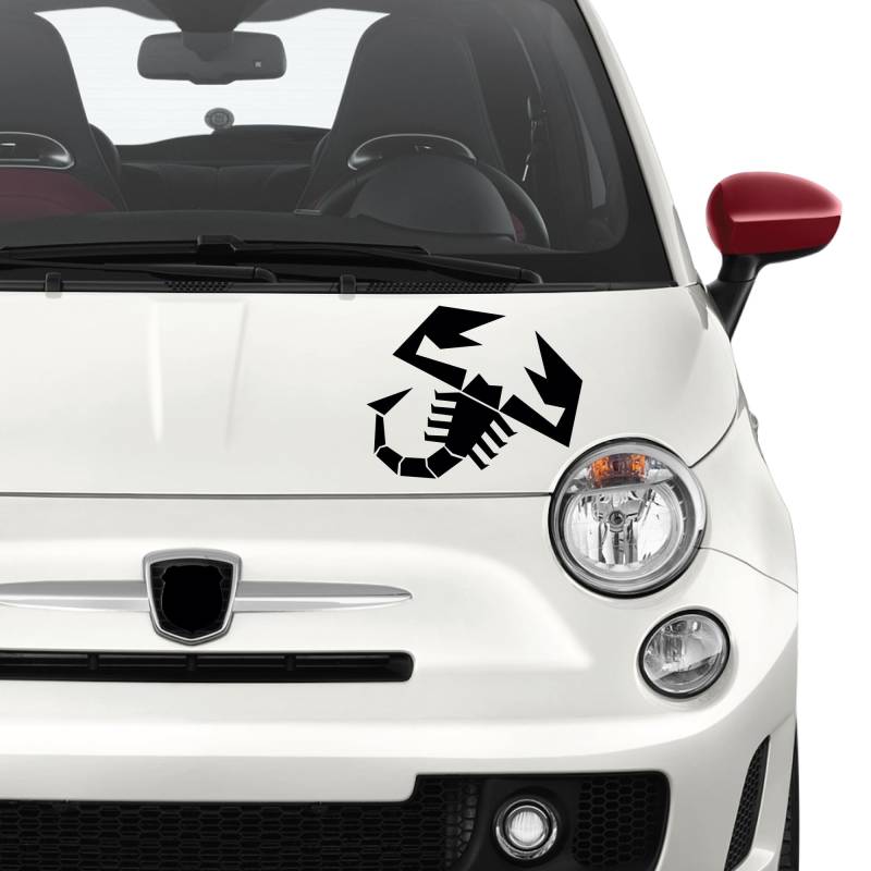 Aufkleber Abarth 40 x 40 cm für 500 Tuning-Punkt Evo Wappen von PUMU