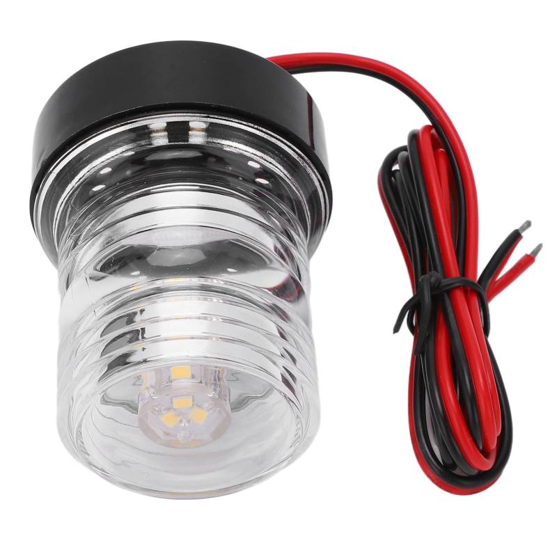 PUNELE 5W DC12V -24V 360 Grad Rundboot Licht Hohe Helligkeit LED Marine Navigation Ankerlicht von PUNELE