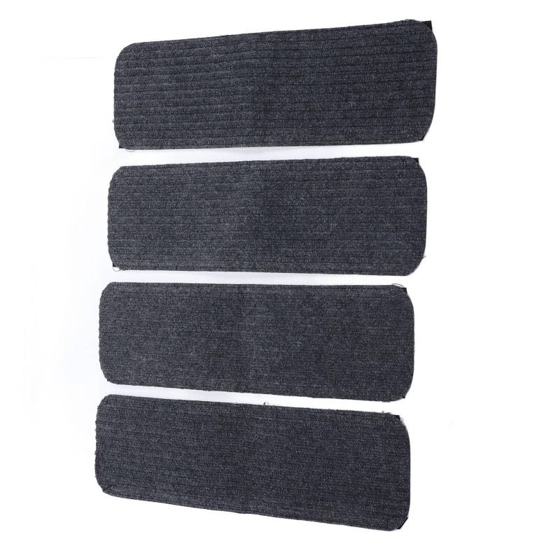 PUNELE RV -Stufenabdeckung, Anti -Schlupf Trocknungstreppenteppich mit Reflektierender Streifen für Motor Caravan, 4pcs von PUNELE