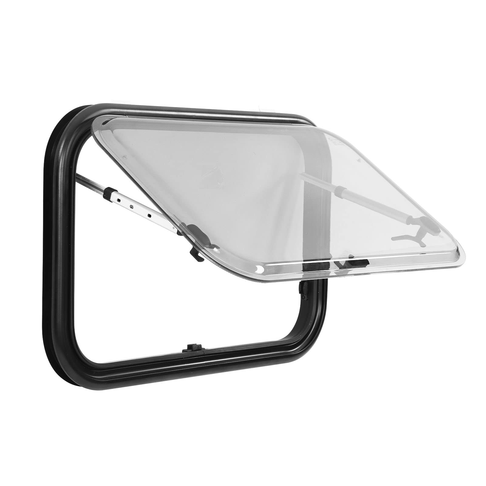 RV -Entlüftungsfenster, Aluminiumlegierrahmen, Doppelschicht -Acrylglas, Netz, Datenschutzvorhang für , Wohnmobile, Baufahrzeuge von PUNELE