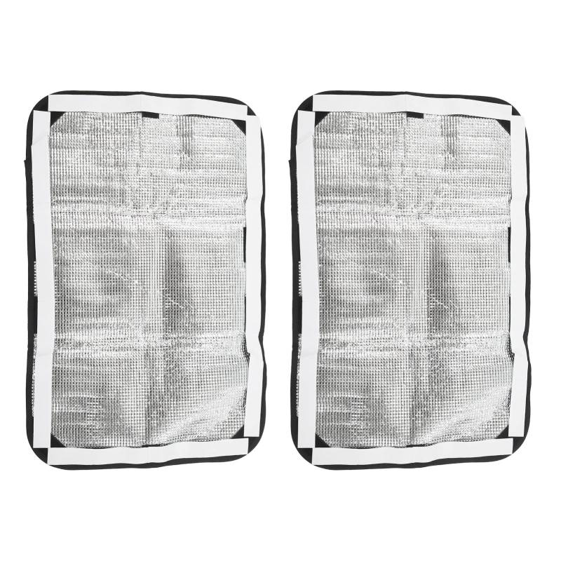 RV -Fensterschatten, Oxford -Stoff Aluminium Film Sonnenschutz für RV Türen Fenster, Schattierung mit Isolierung von PUNELE