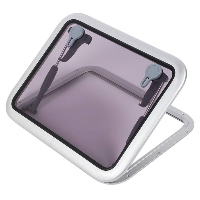Rechteckiges Wohnmobilfenster, Hochleistungs -Yacht -Portlight Fenster mit Edelstahlstützstangen, 572 X 442 Mm, Installationsdicke 15 Mm, Boot, Yacht, RV von PUNELE