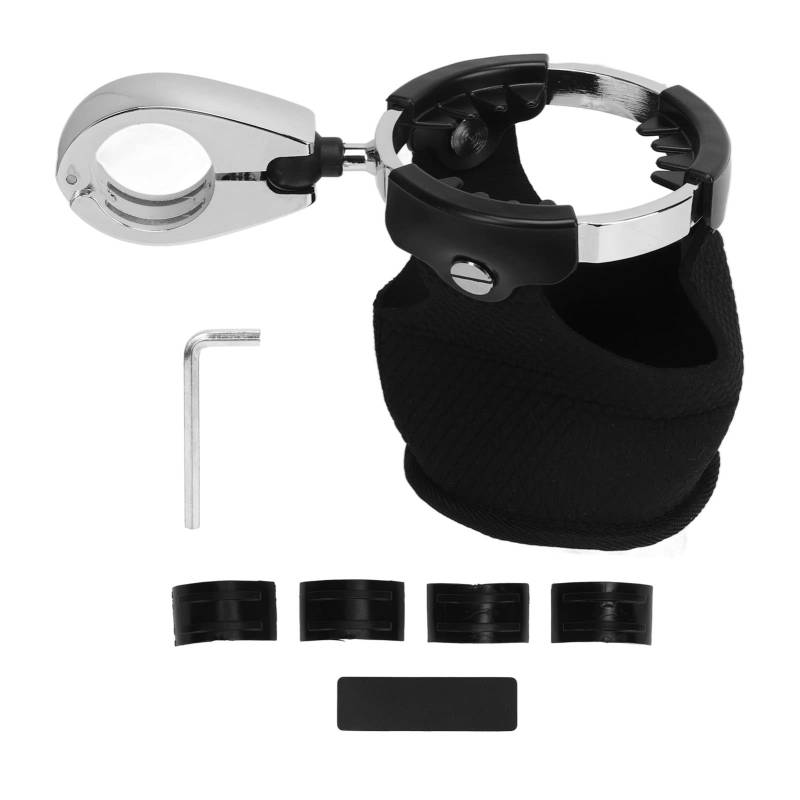 Tassenhalter mit 360 Grad Schwenkkugelmontage Universal Fit für Motorrad -ATV -UTV Boot von PUNELE