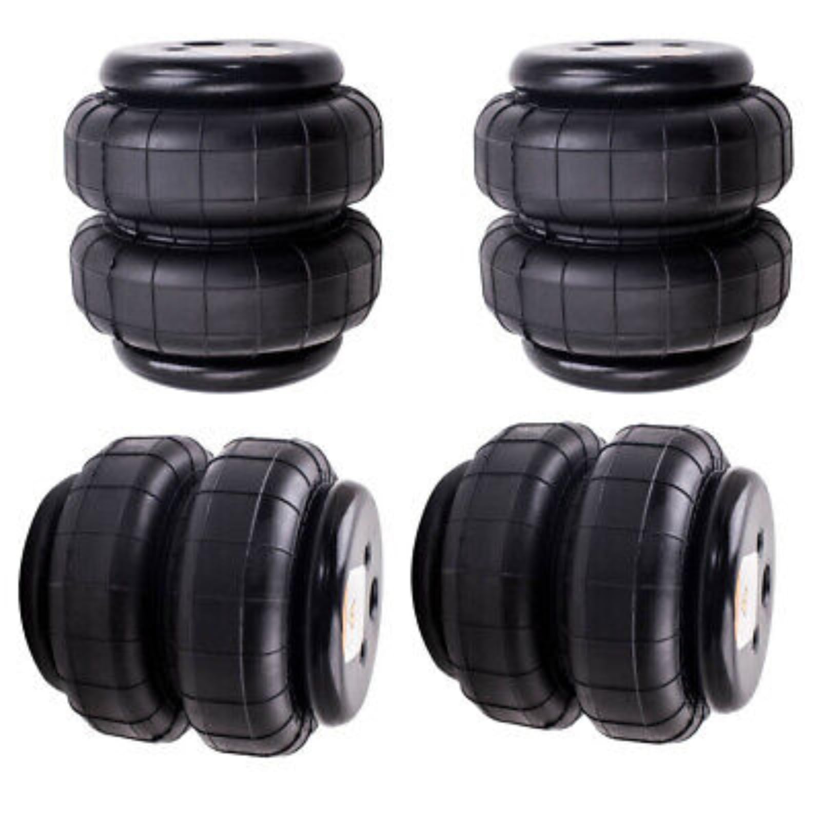 PUNICS 4 STÜCKE Luftfederung Für Federtaschen 2500lb Für Heavy Duty 1/2NPT 3/8-16UNC Internes Zubehör hintere Luftfedertaschen PUNICS 4 STÜCKE Luftfederung Für Federtaschen 2500lb Für Heavy Duty 1/2NPT 3/8-16UNC Internes Zubehör hintere Luftfedertaschen von PUNICS