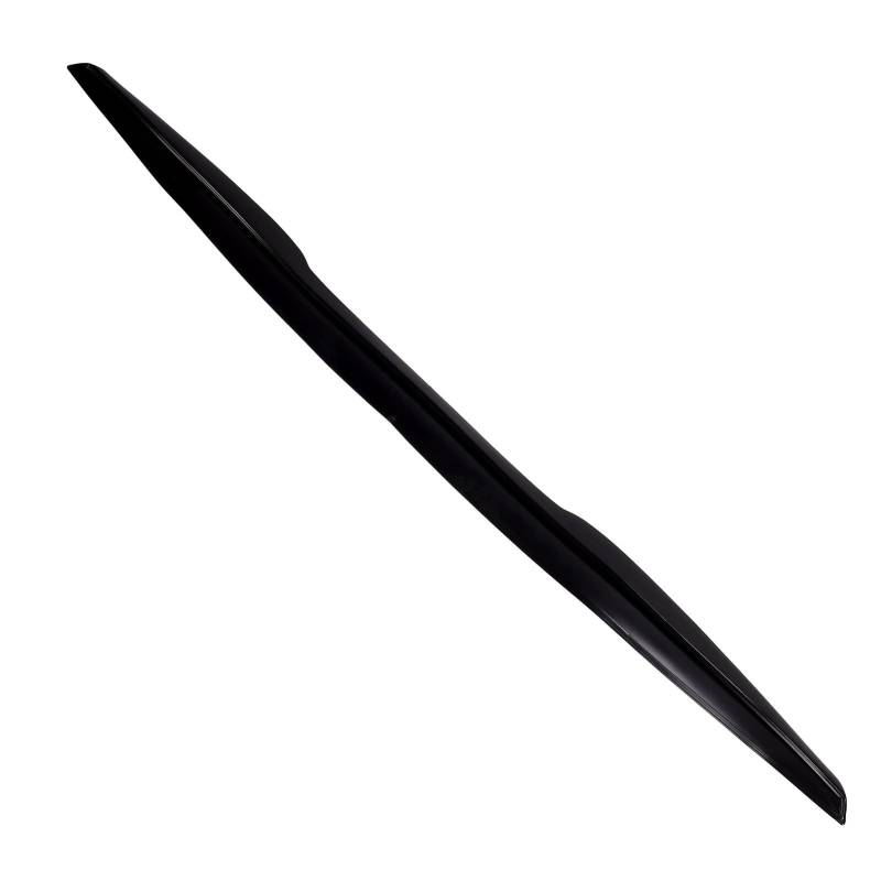 PUNICS Auto Heckspoiler Universal Auto Hinten Dach Stamm Spoiler Glänzend Schwarz Anti UV Schwanz Für Flügel 113 cm Außen Modifikation Zubehör Styling Dekoration von PUNICS