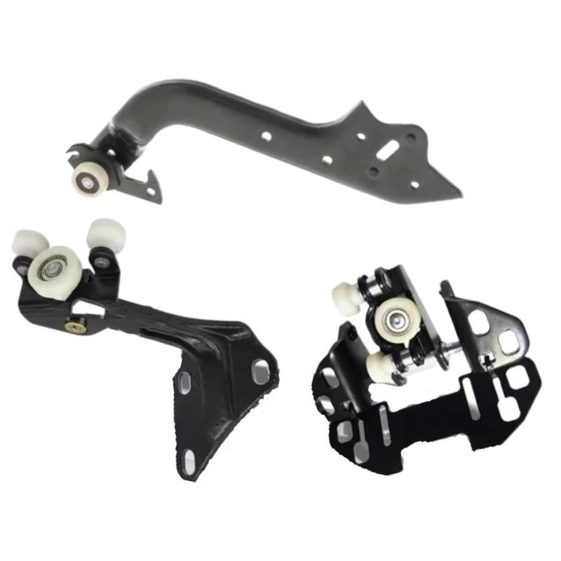 PUNICS Schiebetür Rollenführung Kompatibel Mit Freightliner Für Sprinter 2007–2017 Auto-Schiebetürrolle, Schiebetürrollenführung, Scharniersatz 9067600147 9067600547 9067600347 von PUNICS