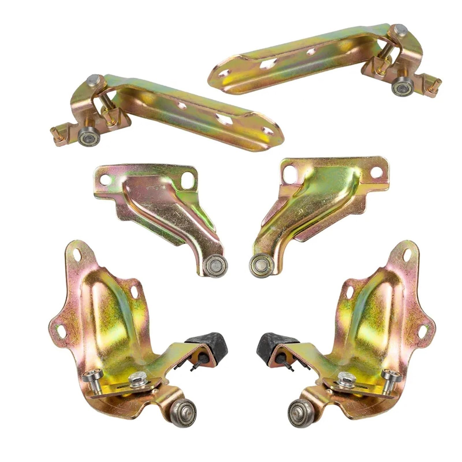 PUNICS Schiebetür Rollenführung Kompatibel Mit Mitsubishi Für Delica 1986–1996, Automatische Schiebetürrolle, Elektrische Schiebetürrolle Oben In Der Mitte Unten, 83550–43000, 83520–43401(1 Set) von PUNICS