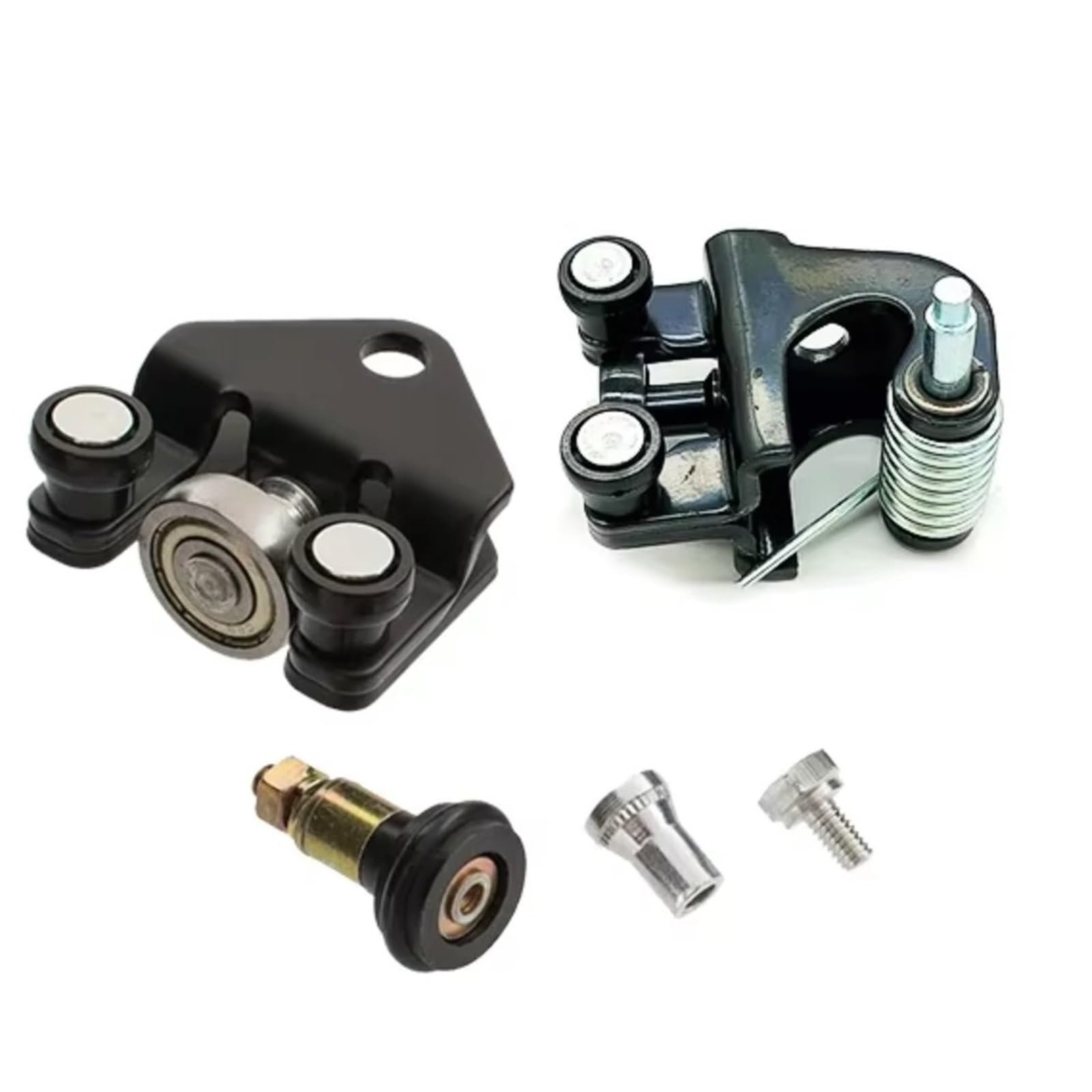 PUNICS Schiebetür Rollenführung Kompatibel Mit Opel Für Movano 1999–2010, Auto, Rechts Und Links, Schiebetürrollen, Führung Mitte Oben, Unten, Schiebetürrolle 7700352379 8200080743(Left) von PUNICS