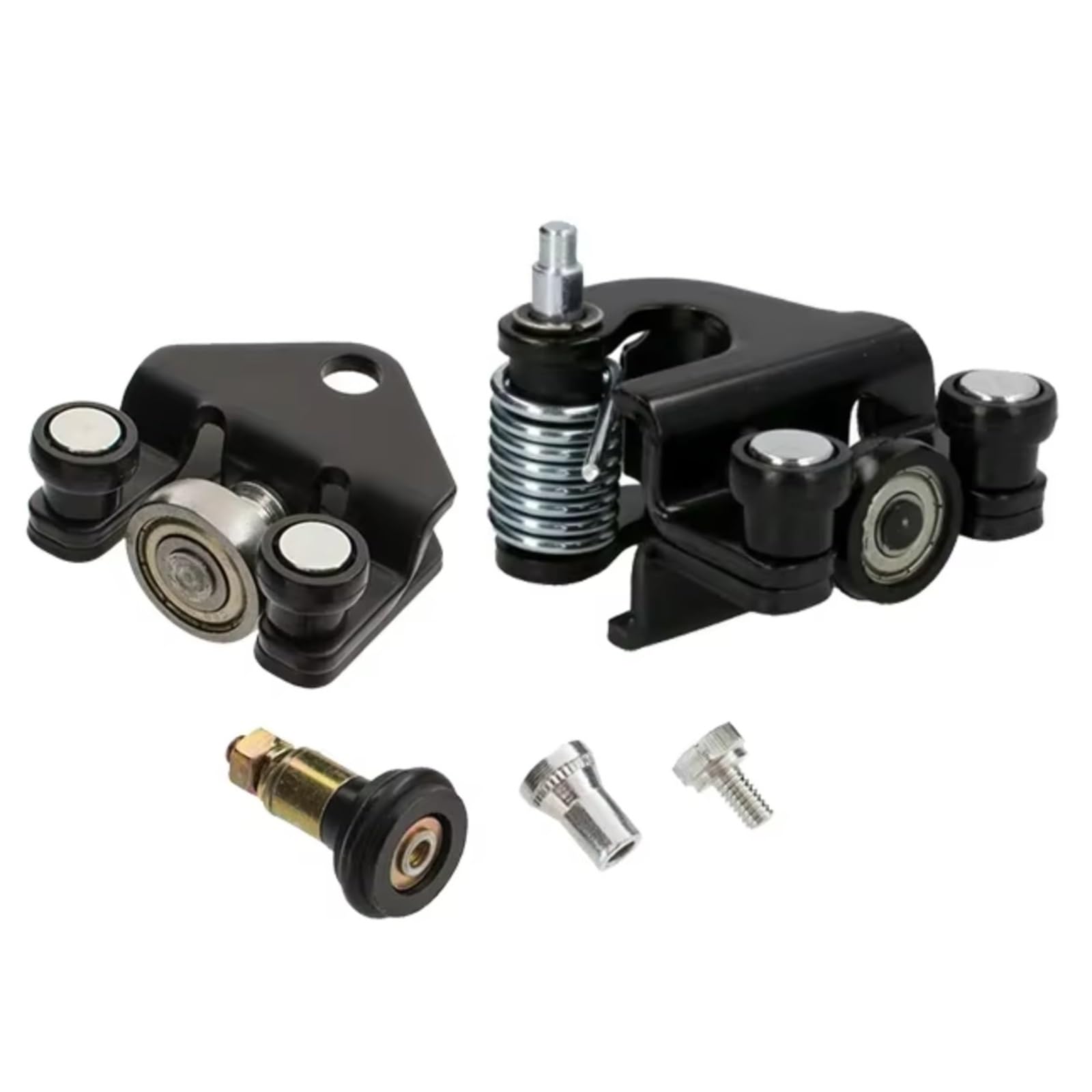 PUNICS Schiebetür Rollenführung Kompatibel Mit Opel Für Movano 1999–2010, Auto, Rechts Und Links, Schiebetürrollen, Führung Mitte Oben, Unten, Schiebetürrolle 7700352379 8200080743(Right) von PUNICS