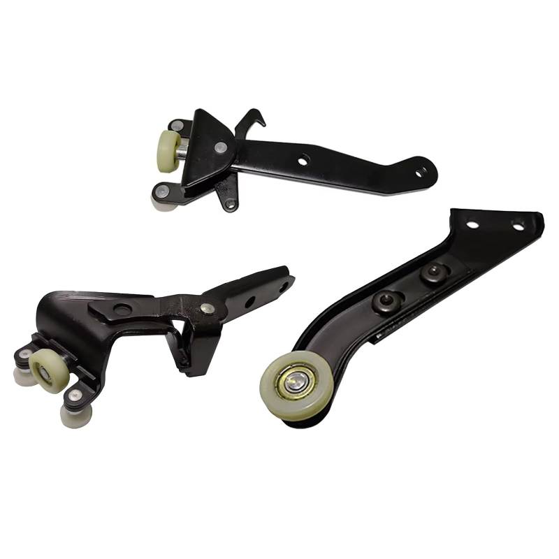 PUNICS Schiebetür Rollenführung Kompatibel Mit VW Für Transporter Für T5 Für Campmob 2003–2016. Rollenarmführungshalterungssatz Für Die Rechte Schiebetür 7H0843436B 7H0843398H 7H0843336D von PUNICS