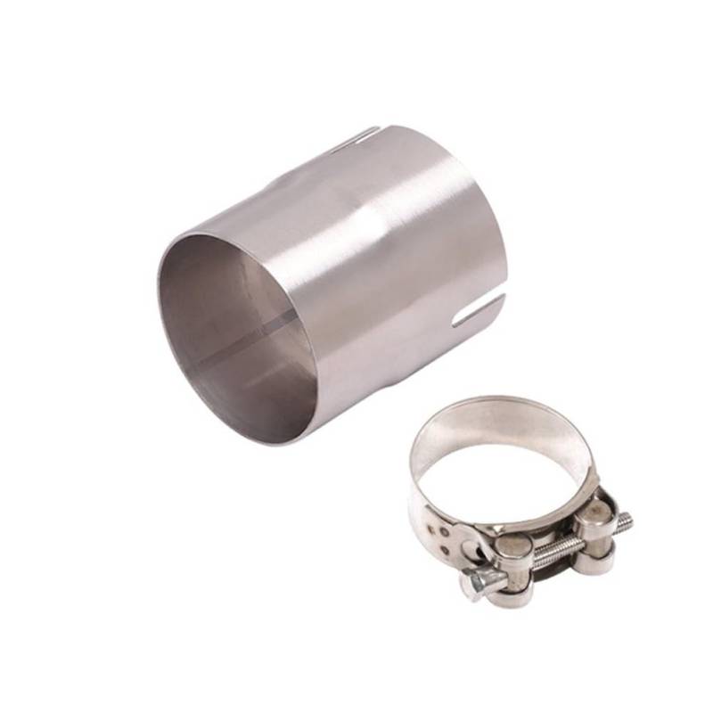 Auto Auspuffrohre Edelstahl Auto Motorrad Auspuff Reduzierstück Verbindungsrohr Universal 51 MM Adapter 52 MM 54 MM 56 MM 58 MM 62 MM 64 MM Auto Auspuffrohr(Farbe:51mm to 54mm) von PUQWRIM