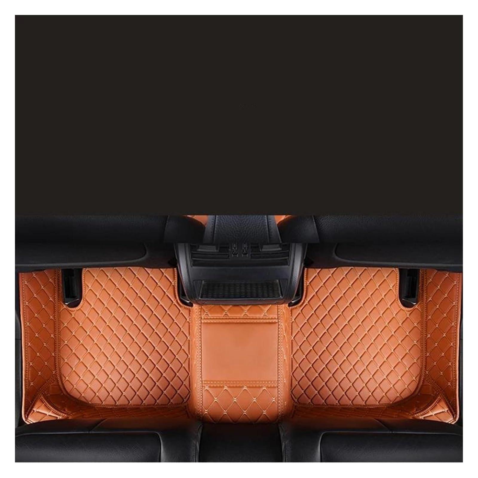 Automatten Benutzerdefinierte Auto Fußmatten Für Megane 2 2003 2004 2005 2006 2007 Auto Fuß Pads Zubehör Innen Auto Styling Teppich Gummimatten Auto(Brown Rear Row) von PUQWRIM