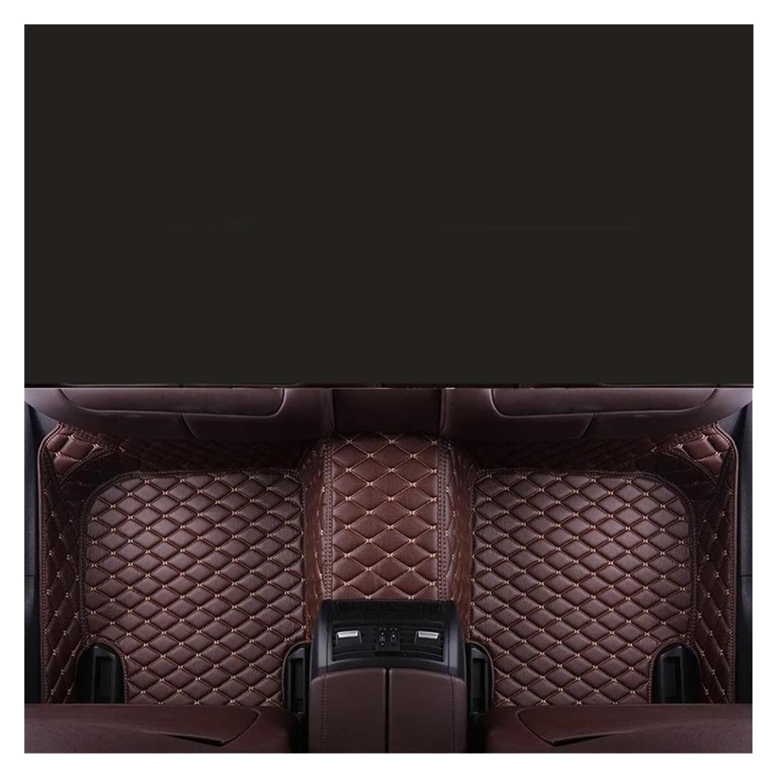 Automatten Benutzerdefinierte Auto Fußmatten Für Megane 2 2003 2004 2005 2006 2007 Auto Fuß Pads Zubehör Innen Auto Styling Teppich Gummimatten Auto(Coffee Rear Row) von PUQWRIM