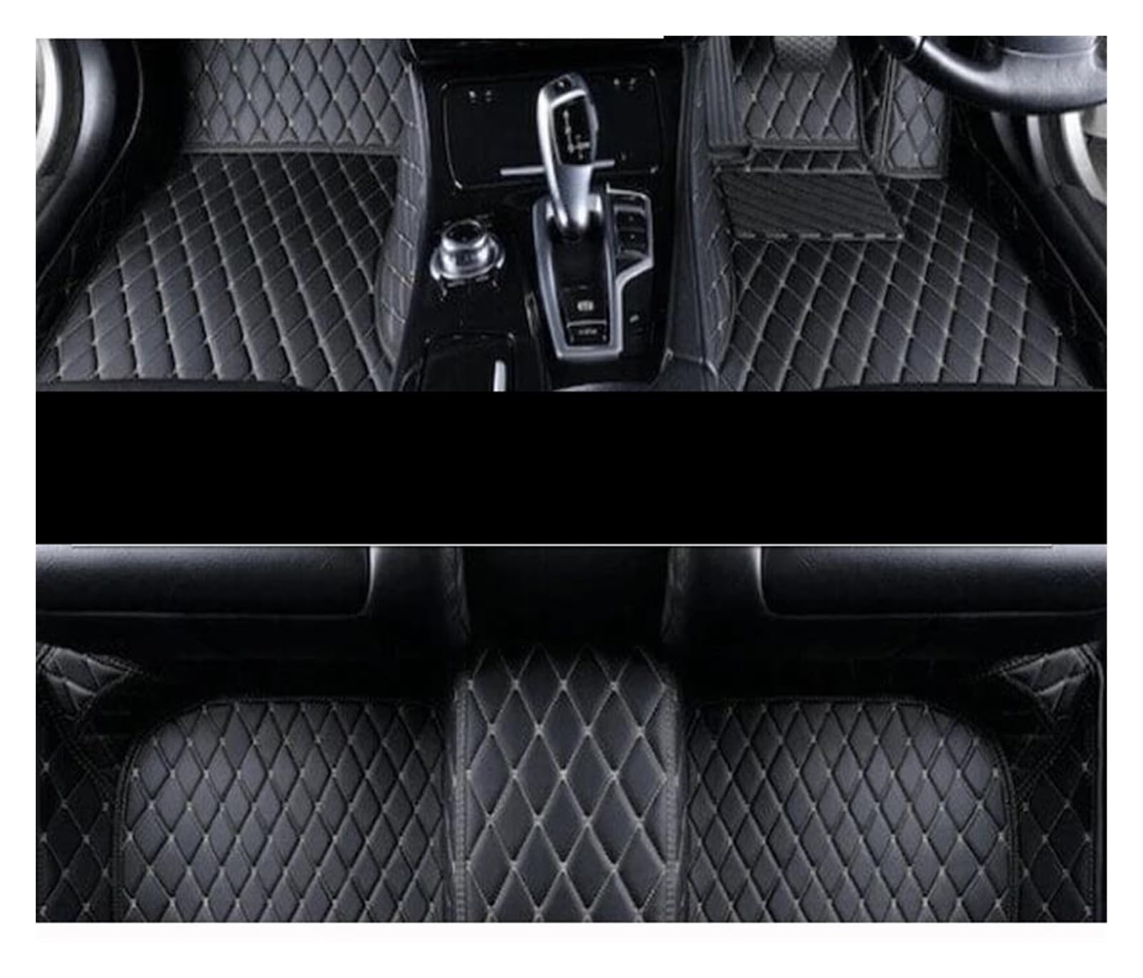 Automatten Für Ford Für Focus Mk2 Mk2.5 2005~2015 Teppiche Panel Fußpolster Anti-Slip Teppich Abdeckung Cape Fuß Pads Aufkleber Zubehör Auto Fußmatten Gummimatten Auto(RHD Black B) von PUQWRIM