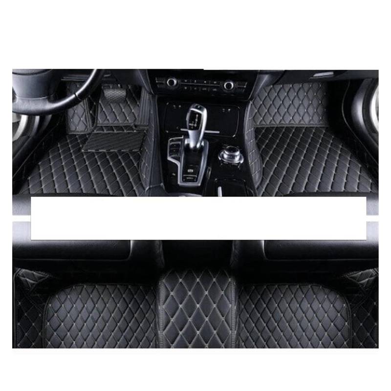 Automatten Für Nissan Für Versa Für Note 2014~2023 E12 Pads Auto Matten Vollen Satz Schmutz-beständig Pad Auto Zubehör Innen Auto Fußmatten Gummimatten Auto(LHD B BEIGE,2018-2020) von PUQWRIM