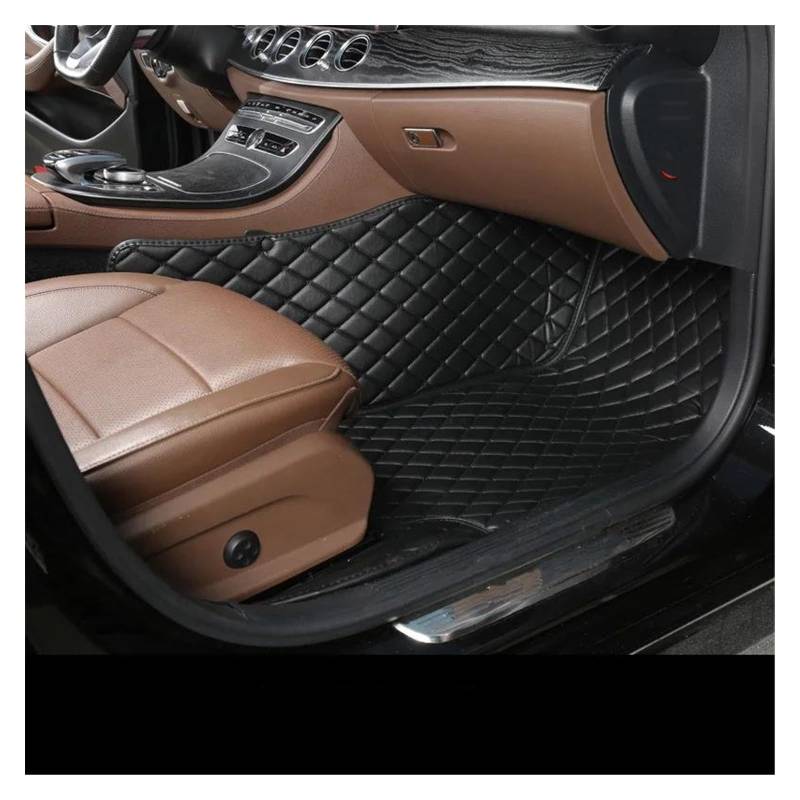 Automatten Für Opel Für Corsa D 2004 2007 2009 2011 2012 2014 Wasserdicht Teppich 1Pcs Fuß Pad Auto Zubehör Custom Auto Boden Matte Gummimatten Auto(Copilot-Black) von PUQWRIM