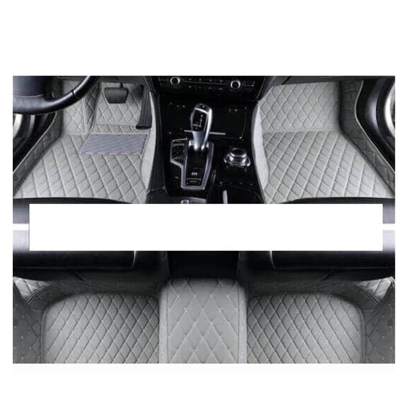 Automatten Für Toyota Für RAV4 Für RAV 4 XA50 2019 2020 2021 2022 Teppich Leder Matte Auto Zubehör Auto Teppiche Auto Fußmatten Gummimatten Auto(LHD a Grey) von PUQWRIM