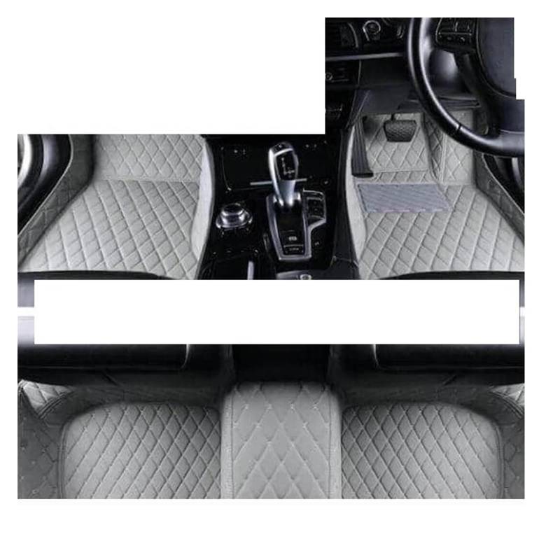 Automatten Für Toyota Für RAV4 Für RAV 4 XA50 2019 2020 2021 2022 Teppich Leder Matte Auto Zubehör Auto Teppiche Auto Fußmatten Gummimatten Auto(RHD a Grey) von PUQWRIM