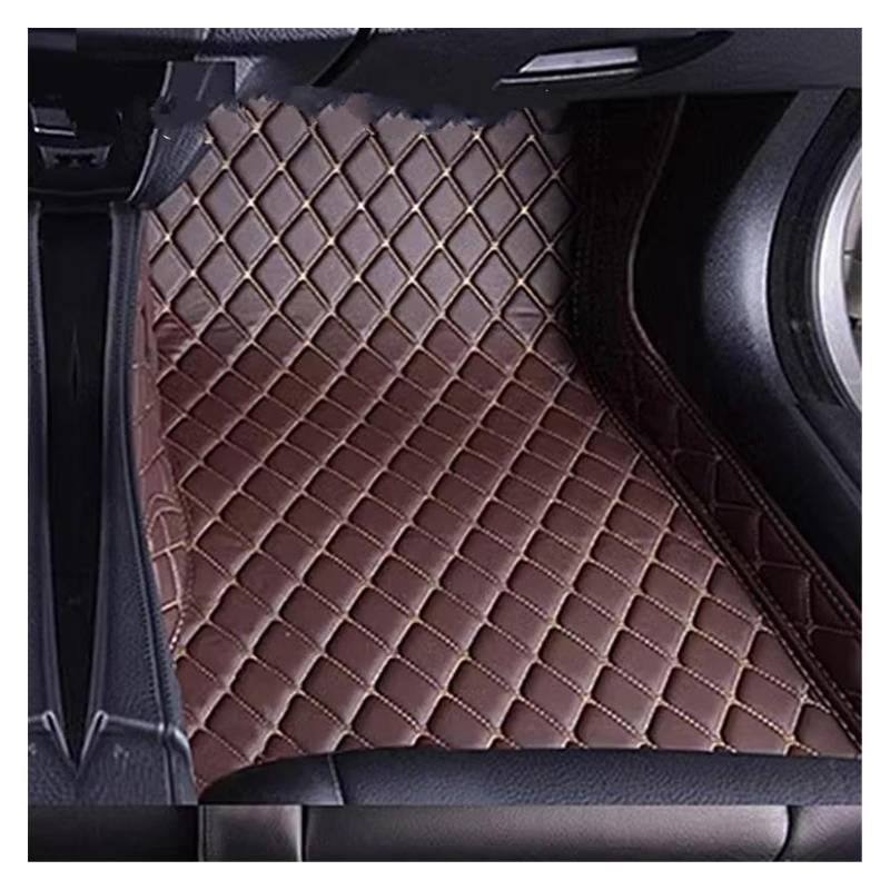 Automatten Für Zoe 2013 2014 2015 2016 2017 2018 Auto Fußmatten Auto Fuß Pads Zubehör Innen Auto Styling Teppich Custom Gummimatten Auto(Coffee Passenger) von PUQWRIM