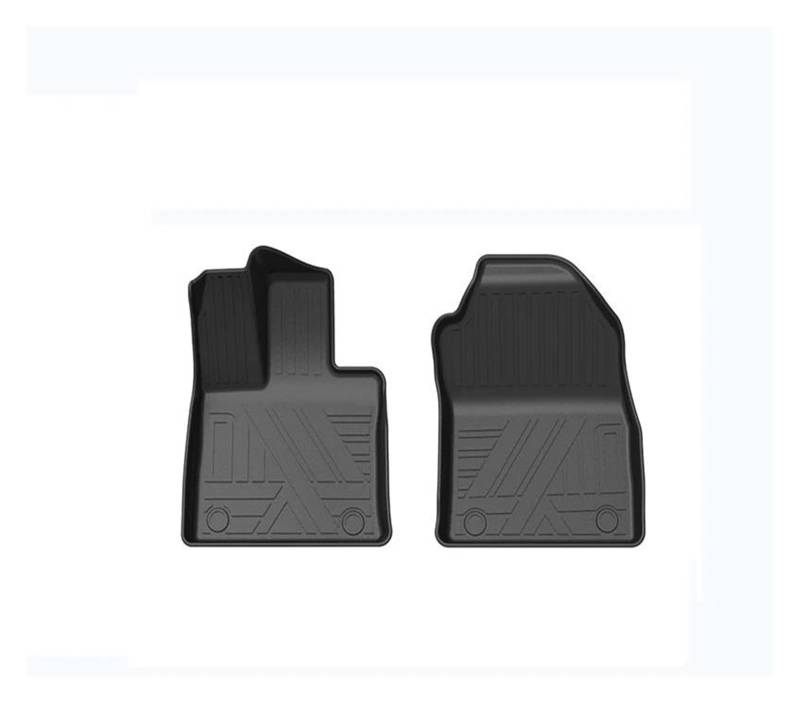 Automatten LHD Auto Fußmatten Doppel Schicht TPE Fuß Pads Innen Floorliner Für Toyota Für RAV4 XA50 2019 2020 2021 2022 Zubehör Gummimatten Auto(2 Pieces) von PUQWRIM