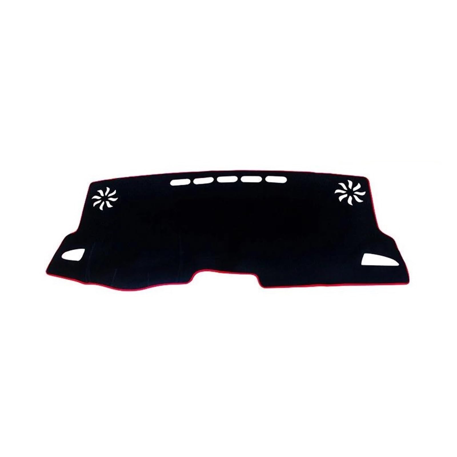 Dash Matte Auto Dashboard Abdeckung Dash Matte Sonnenschutz Pad LHD/RHD Für Toyota Für Corolla E210 2019 2020 2021 2022 2023 2024 Für Hybrid Armaturenbrett Abdeckung(A LHD Red Side) von PUQWRIM