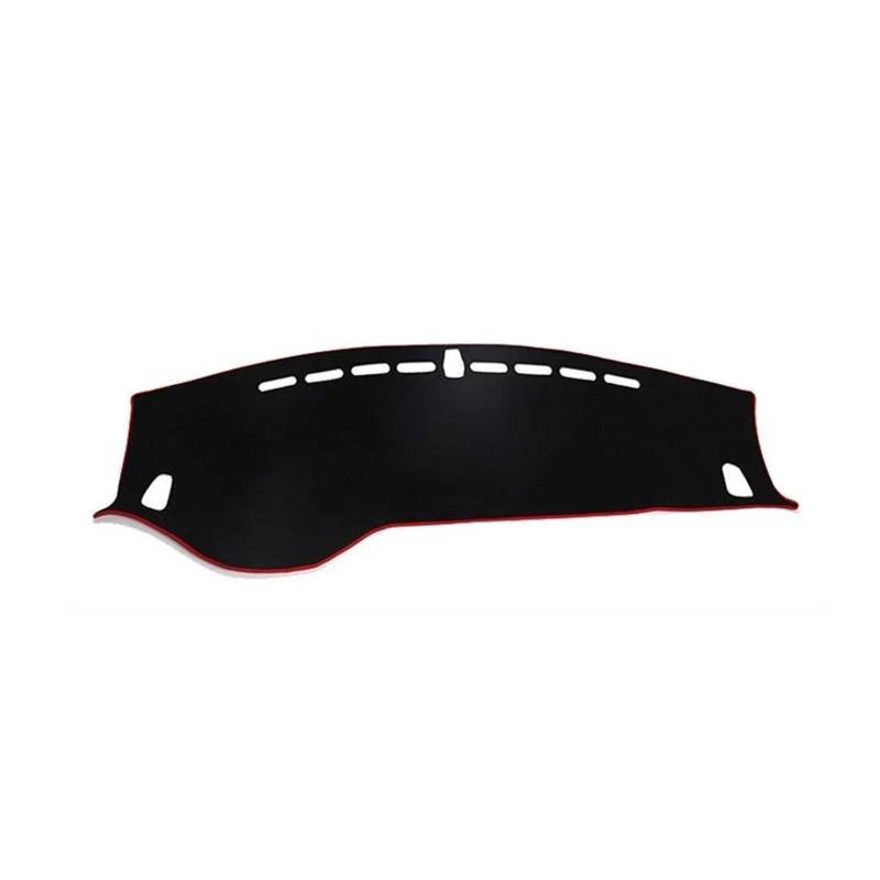 Dash Matte Auto Dashboard Abdeckung Vermeiden Licht Pad Instrument Panel Matte Teppiche Für Hyundai Für Tucson TL 2015 2016 2017 2018 2019 2020 Armaturenbrett Abdeckung(2019-2020 Red Side) von PUQWRIM