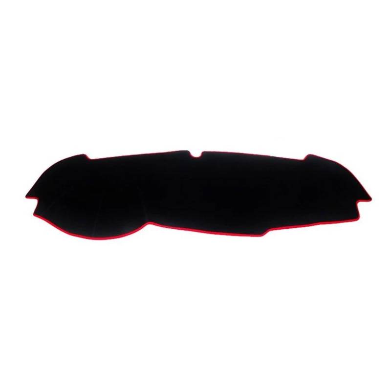 Dash Matte Auto Dashboard Matte Vermeiden Licht Pad Instrument Plattform Schreibtisch Abdeckung Für Kia Für Sportage 4 2016 2017 2018 2019 2020 2021 LHD/RHD Armaturenbrett Abdeckung(A LHD Red Side) von PUQWRIM