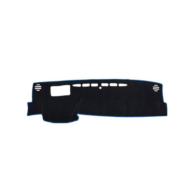 Dash Matte Auto Dashboard Matten Vermeiden Licht Pads Instrument Plattform Schreibtisch Abdeckung Teppiche Für Toyota Für Camry XV50 XV70 2012-2023 Armaturenbrett Abdeckung(18-23 Front Blue) von PUQWRIM
