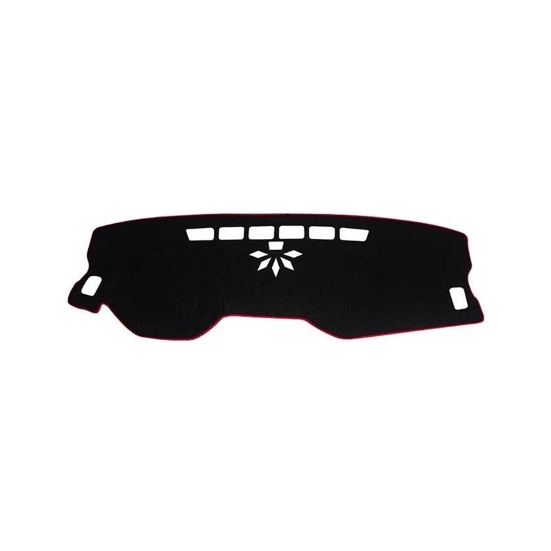 Dash Matte Für Chery Für Tiggo 8 Für Pro 2019 2020 2021 2022 2023 Auto Dashboard Abdeckung Sonnenschutz Matte Vermeiden Licht Pad Anti-Uv Teppich Armaturenbrett Abdeckung(A Red Side) von PUQWRIM