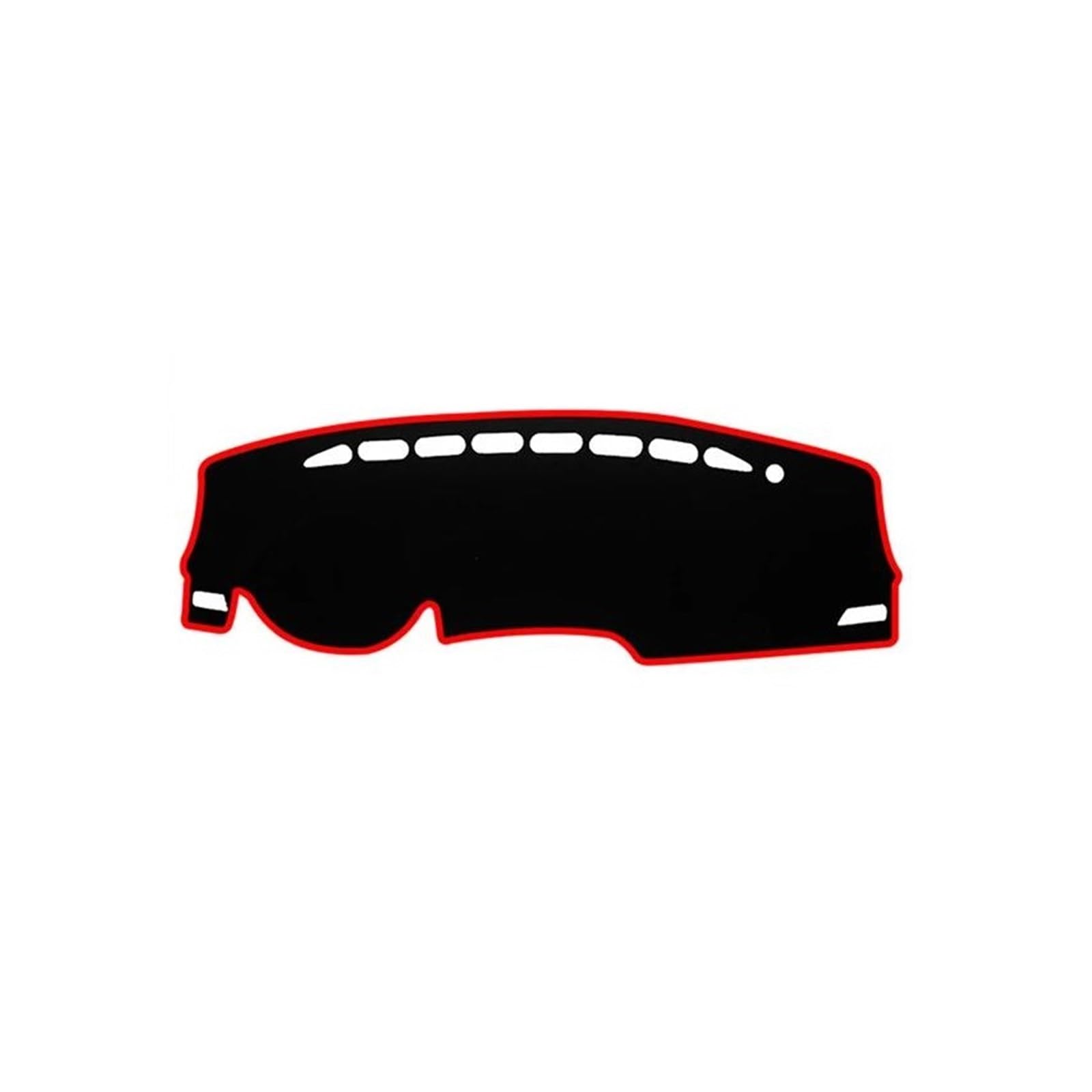 Dash Matte Für Chevrolet Für Captiva 2019 2020 2021 2022 2023 Auto Dashboard Abdeckung Dash Matte Sonnenschutz Nicht-Slip Pad Armaturenbrett Abdeckung(A Red Side) von PUQWRIM