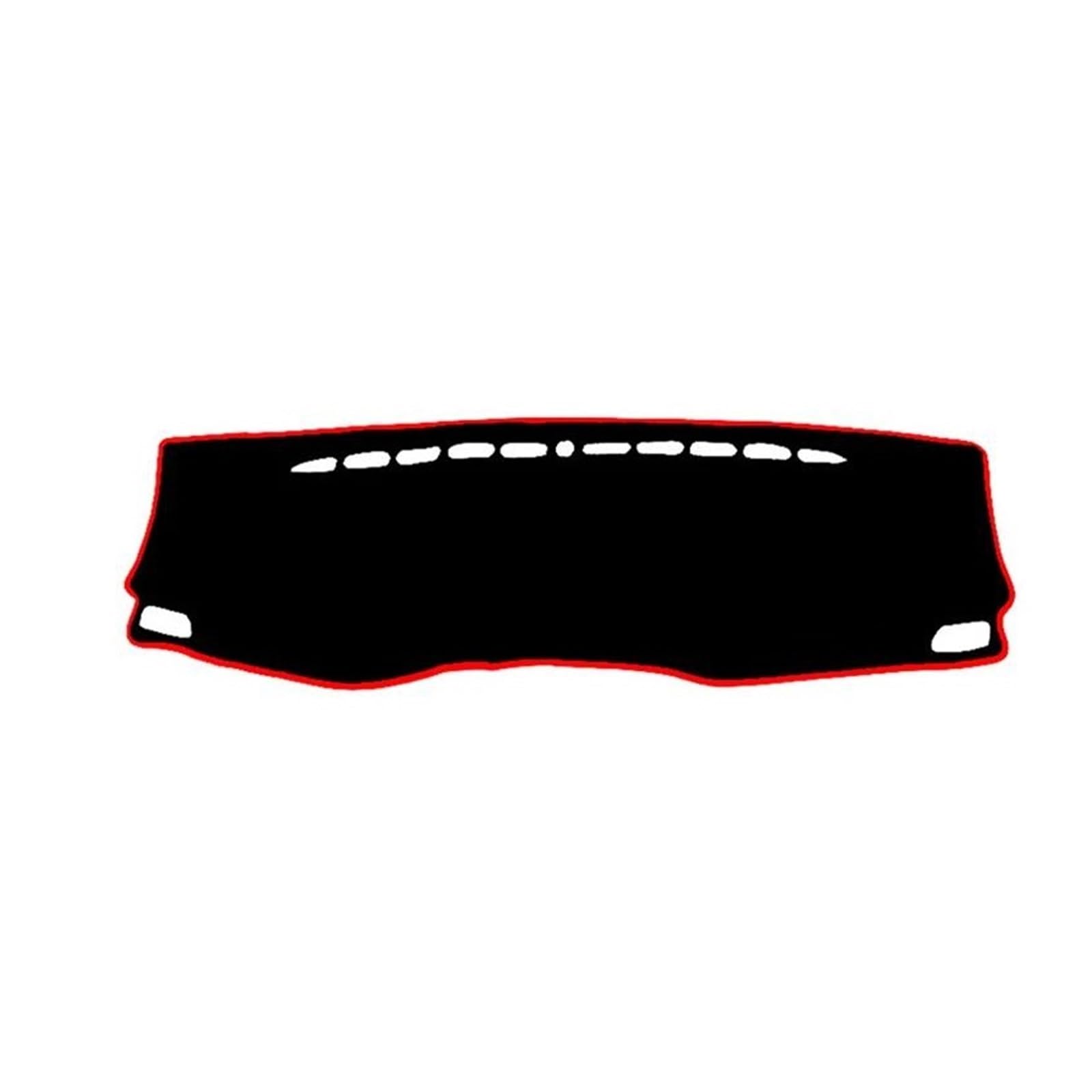 Dash Matte Für Chevrolet Für Captiva 2019 2020 2021 2022 2023 Auto Dashboard Matte Vermeiden Licht Sonnenschutz Pad Nicht-Slip Schützende Teppiche Armaturenbrett Abdeckung(A Red Side) von PUQWRIM
