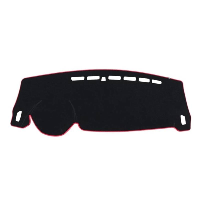 Dash Matte Für Geely Für Coolray 2018 2019 2020 2021 2022 2023 Auto Dashboard Abdeckung Vermeiden Licht Pads Sonnenschutz Matte Nicht-Slip Teppiche Armaturenbrett Abdeckung(Polyester Red Side) von PUQWRIM